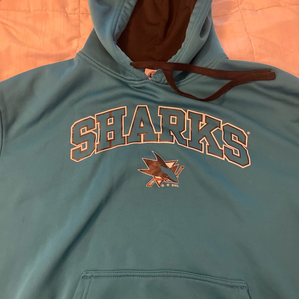 NHL Sharks teal Hoodie